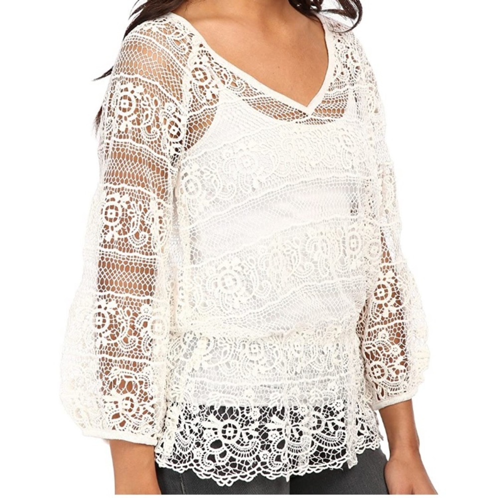 Free people Saturday’s lace top